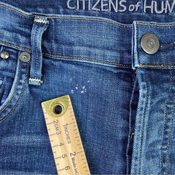 Citizens of Humanity Emerson Jeans Women’s 29 Blue Slim Boyfriend Dark Denim - Picture 3 of 16